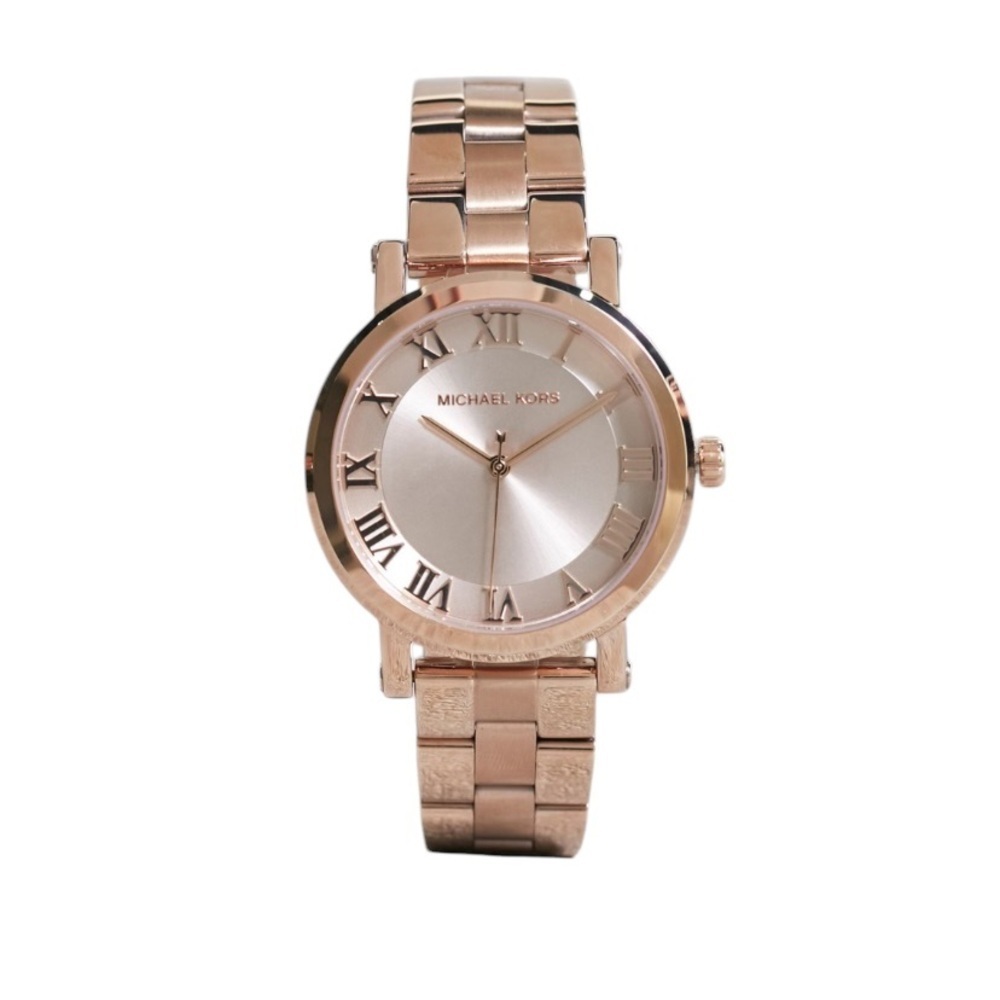 Michael Kors 6.5” copper gold rose gold‎ watch